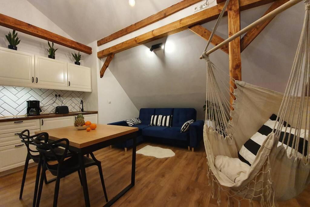Ferienwohnung Koci Dom Loft Groß Salze Exterior foto