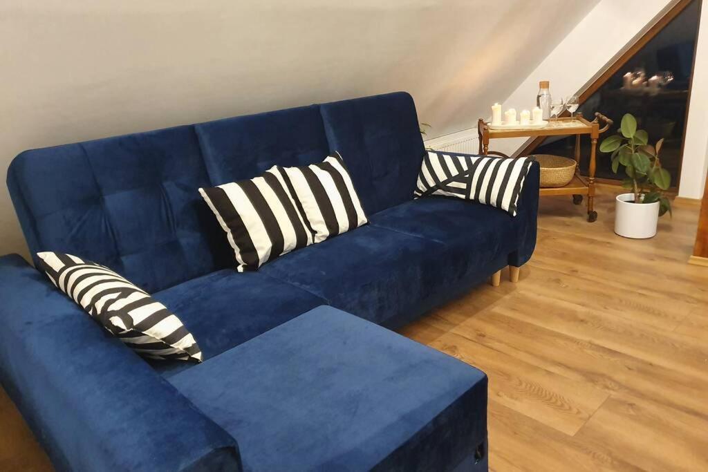 Ferienwohnung Koci Dom Loft Groß Salze Exterior foto
