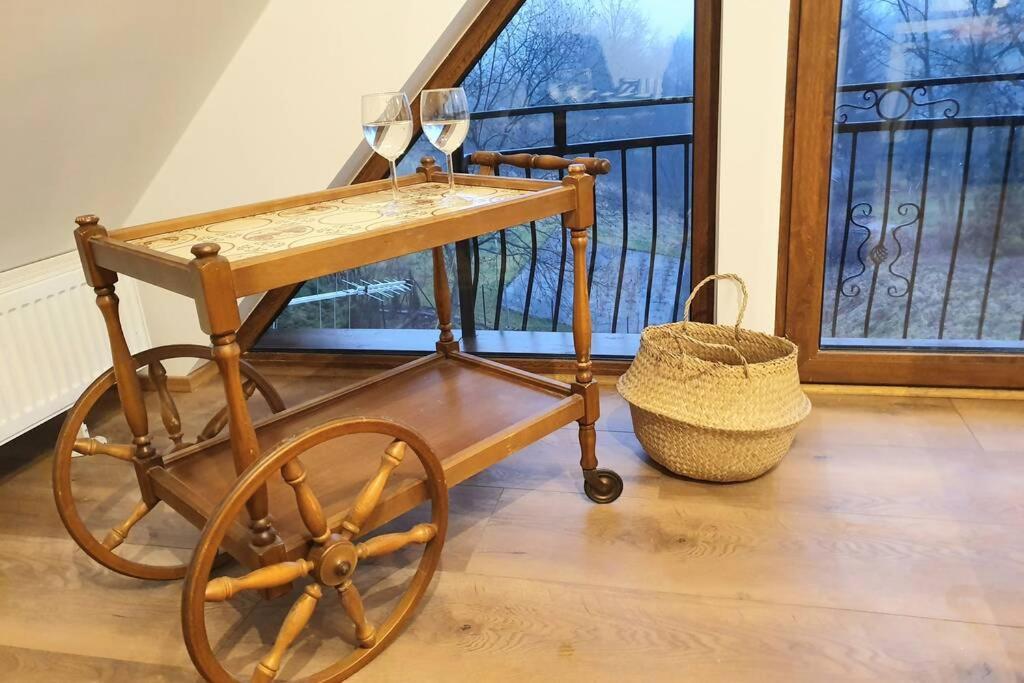 Ferienwohnung Koci Dom Loft Groß Salze Exterior foto