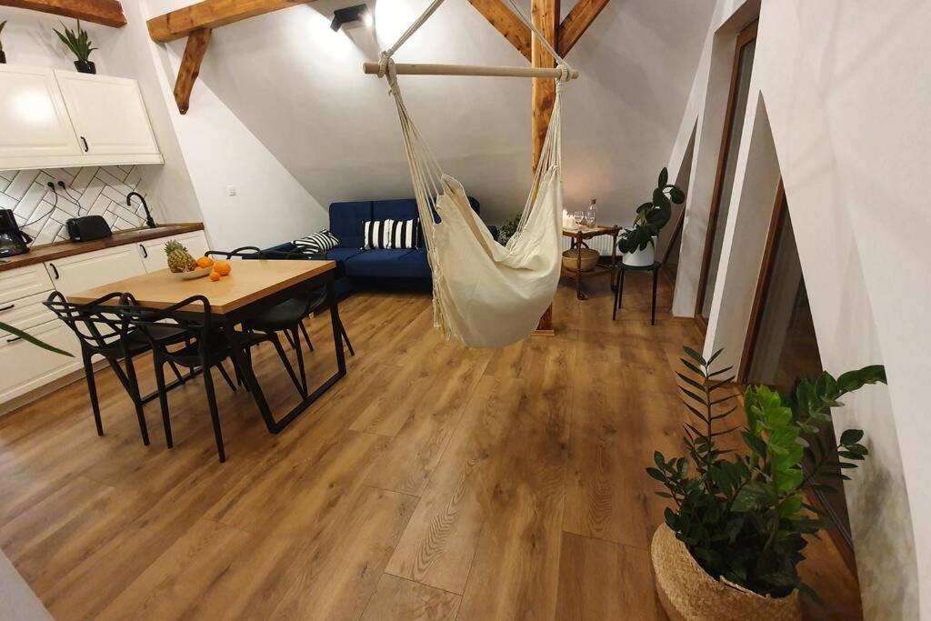 Ferienwohnung Koci Dom Loft Groß Salze Exterior foto