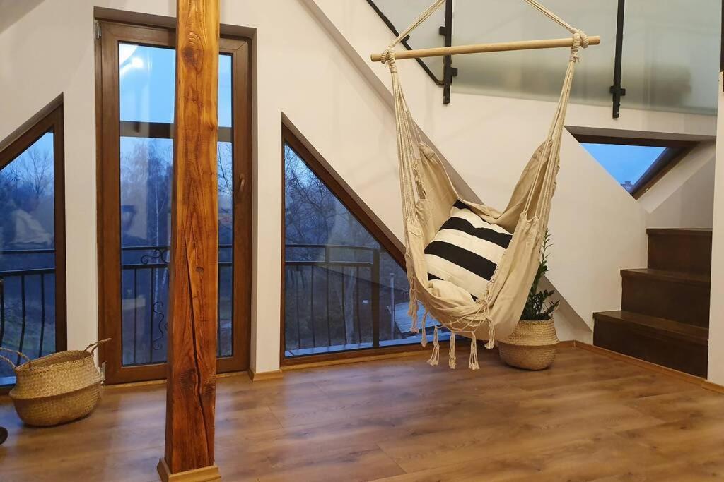 Ferienwohnung Koci Dom Loft Groß Salze Exterior foto